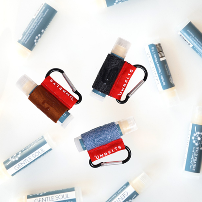 Unbelts x Wild Prairie Soap Co. Lip Balm Coozie