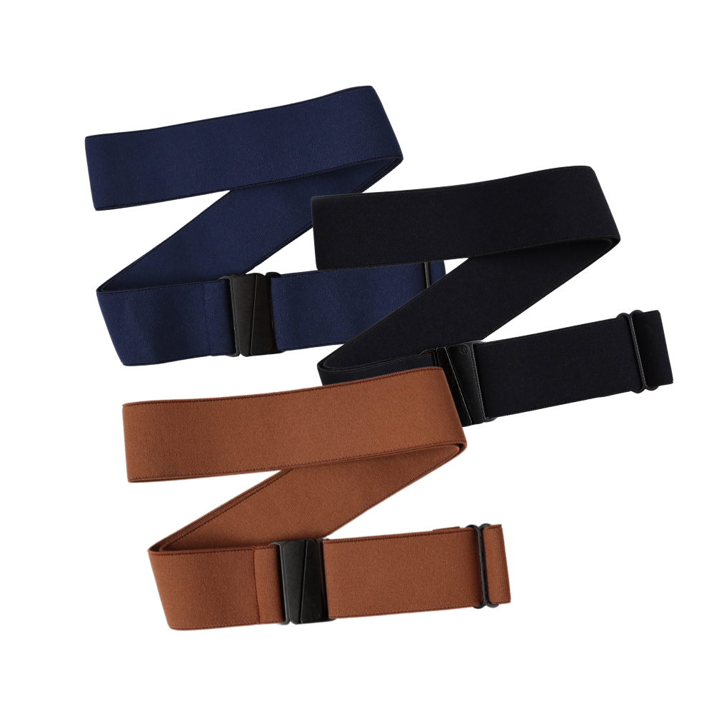 LIMITED EDITION Classic Black Hardware Tri Pack (Jet Black + French Navy + Caramel Brown)