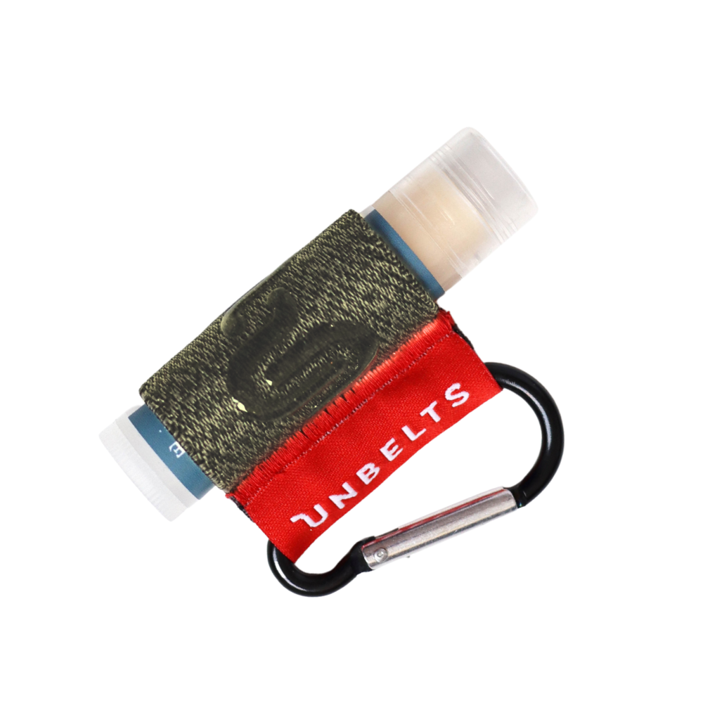 Unbelts x Wild Prairie Soap Co. Lip Balm Coozie