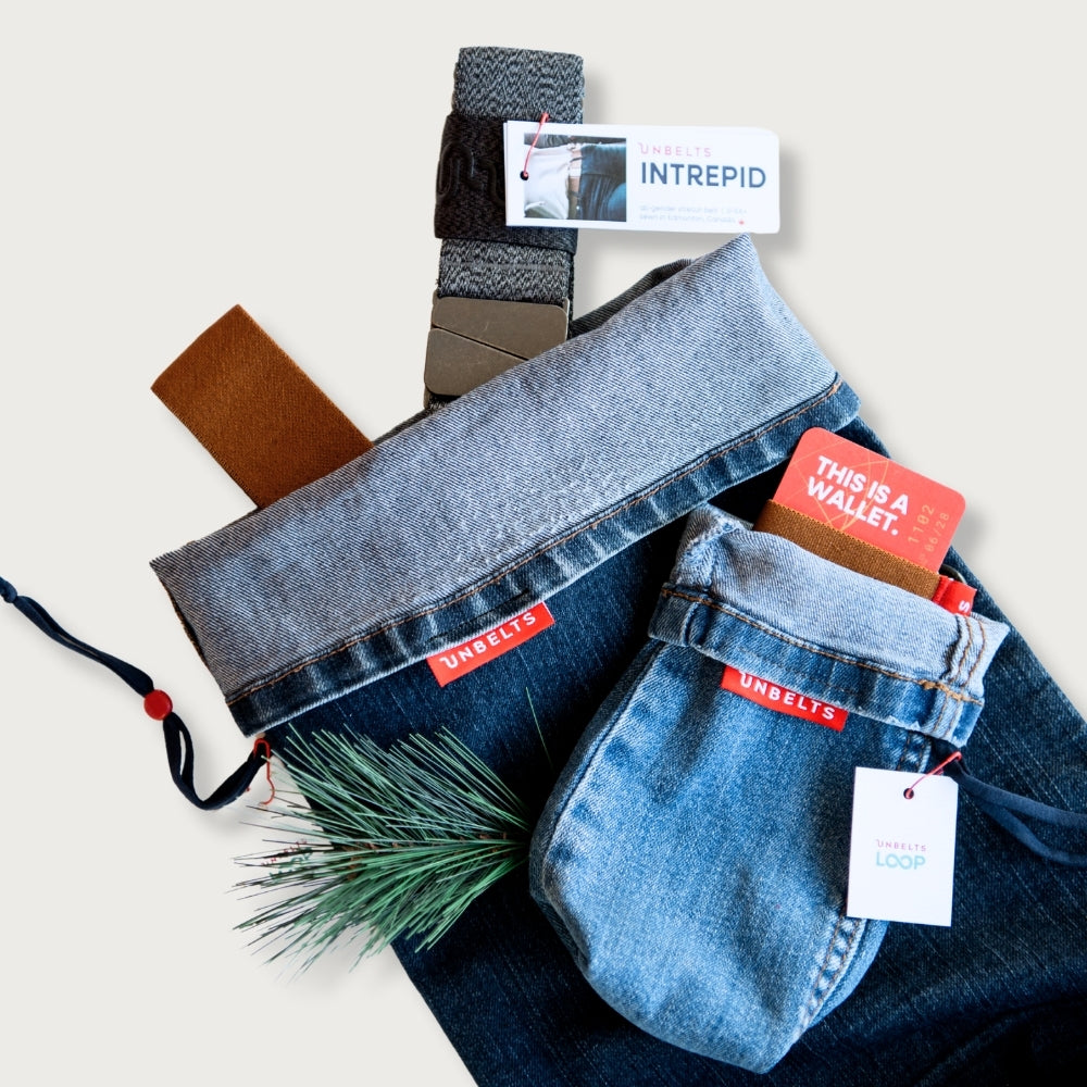 Unbelts x Blenderz Denim Gift Bag / Utility Basket