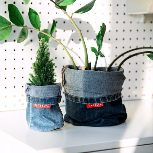 Unbelts x Blenderz Denim Gift Bag / Utility Basket