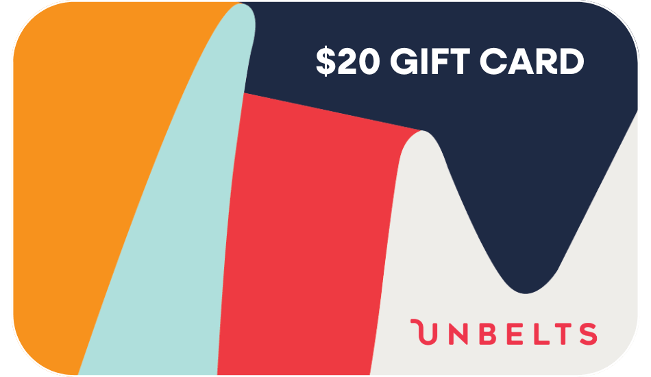 Unbelts Gift Card $20.00 Unbelts